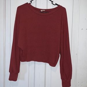 SKY AND SPARROW- cropped sweater